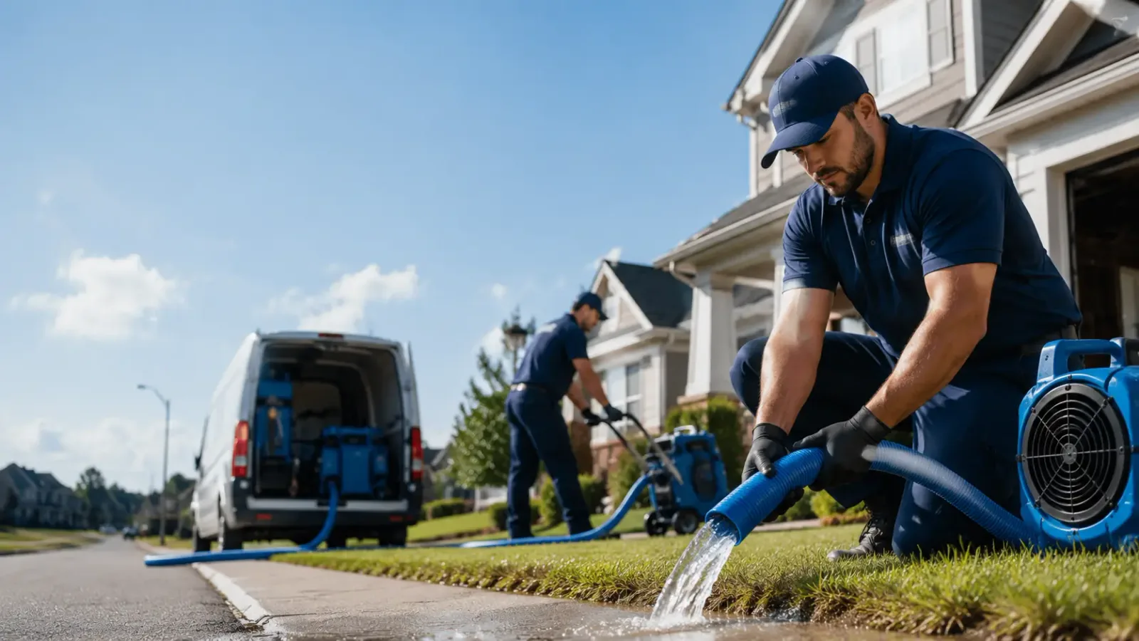 Flood Damage Restoration in Harts, WV